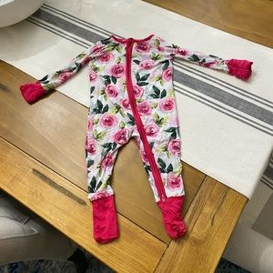 Little sleepies bamboo onesie